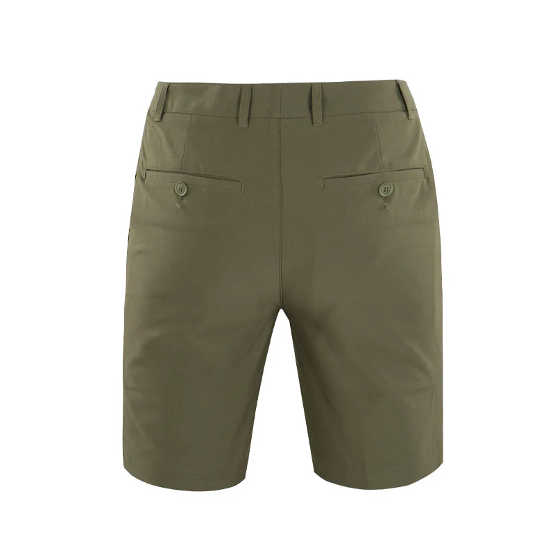 LACOSTE Ultra Dry Men's Shorts (Olive) - Image 2