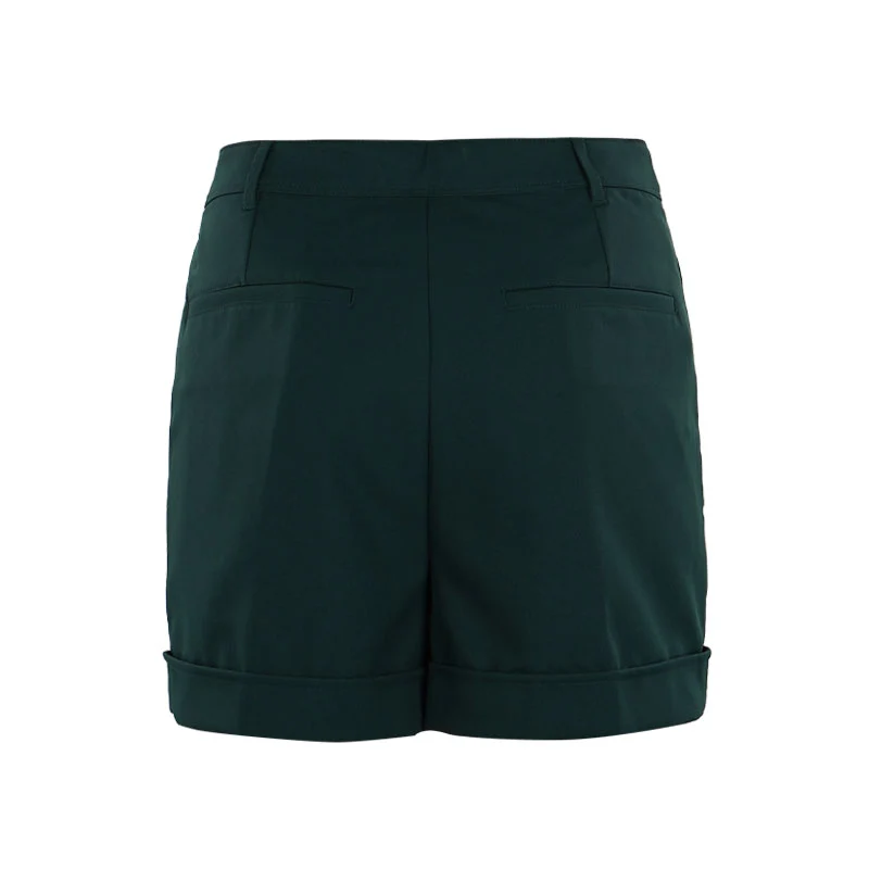 LACOSTE Ultra Dry Stretch Women's Bermuda Shorts (Sinople) - Image 2