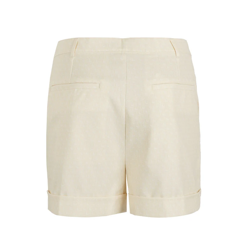 LACOSTE Ultra Dry Stretch Women's Bermuda Shorts (Powder) - Image 2