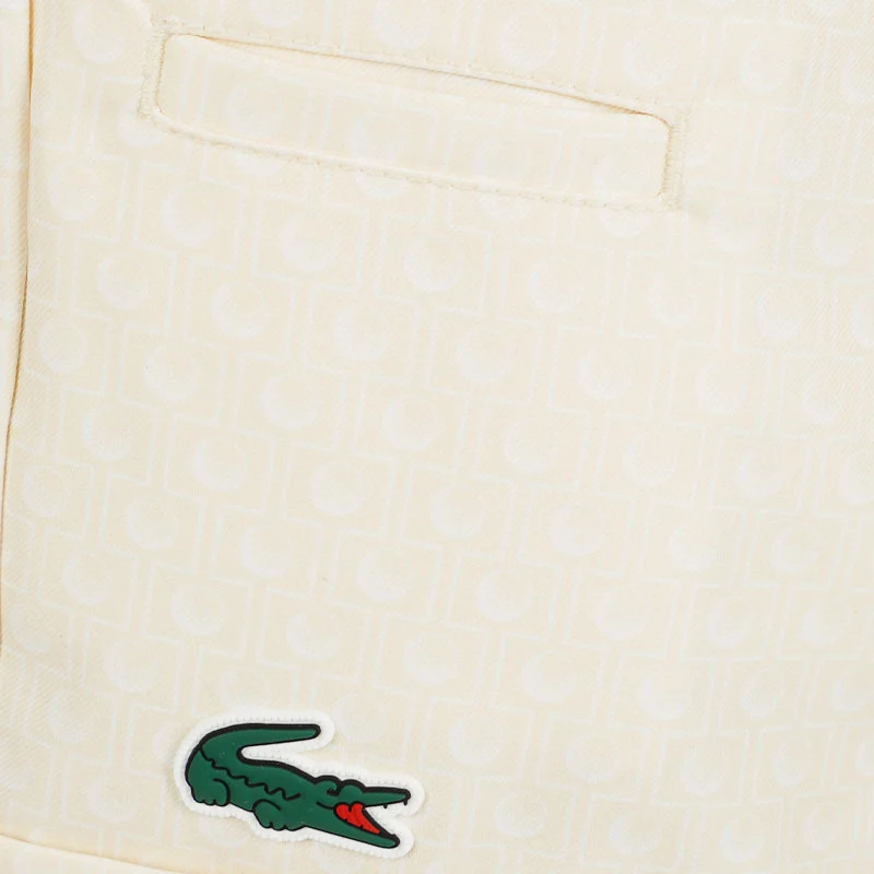 LACOSTE Ultra Dry Stretch Women's Bermuda Shorts (Powder) - Image 4