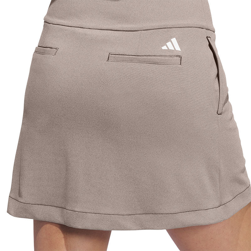 ADIDAS Ultimate365 Faux Wrap Skort (Taupe) - Image 4