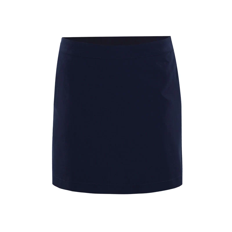 LACOSTE Ultra Dry Golf Skirt with Liner (Navy)