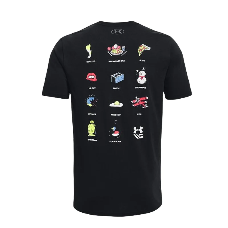 UNDER ARMOUR Decode The Game Men's T-Shirt (Black/Grey) - Image 2