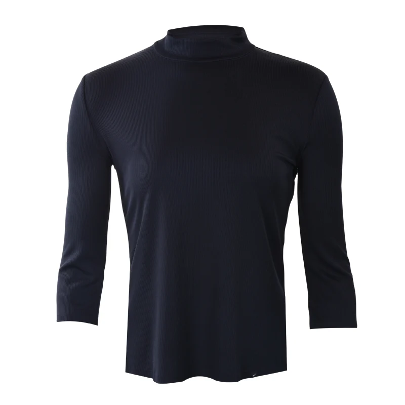 NIKE Dri-FIT UV Ace Women's Long Sleeve Shirt (Black)