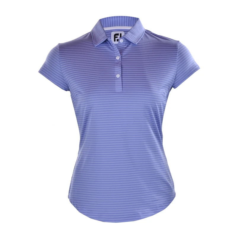 FOOTJOY Tonal Stripe Women's Polo (Violet)