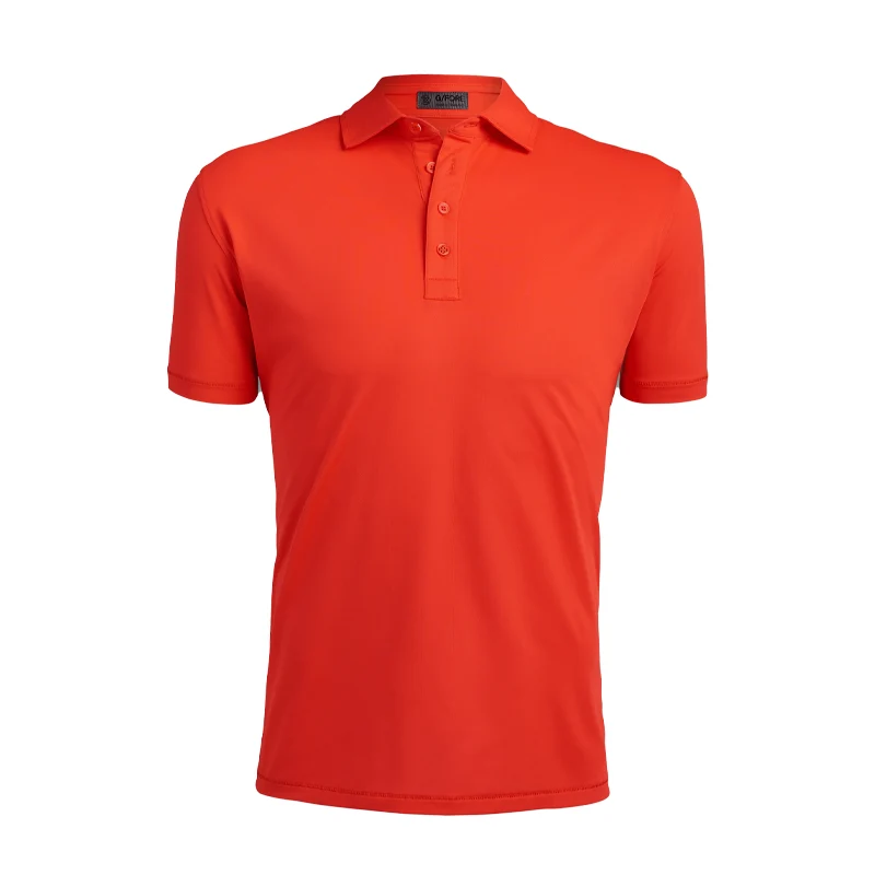 GFORE Essential Pique Men's Polo (Poppy)
