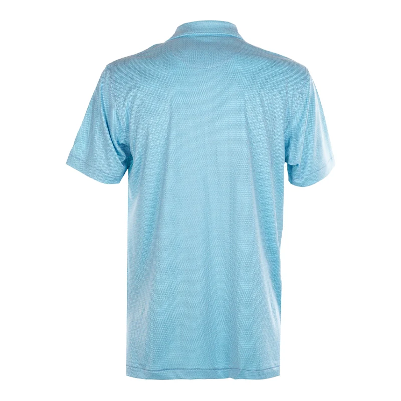 PETER MILLAR Rizzo Performance Men's Polo (Sport Blue) - Image 2