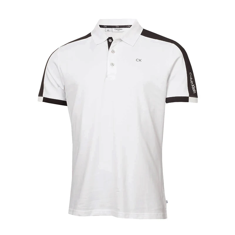 CALVIN KLEIN Miles Men's Polo (White/Black)