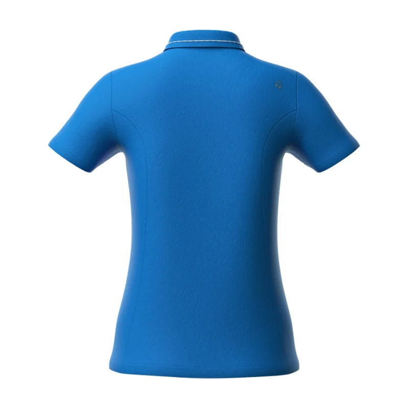 TAYLORMADE Tour Basic Women's Polo (Blue) - Image 2