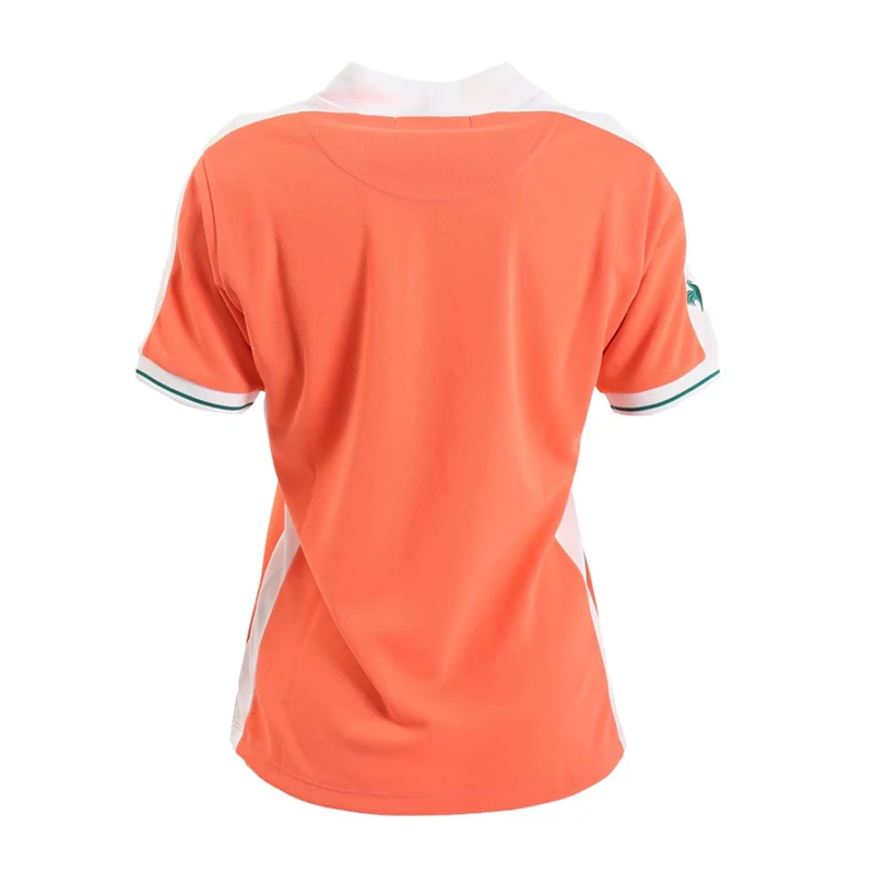 LE COQ SPORTIF GOLF Biocolor Women's Mock Shirt (Orange) - Image 2