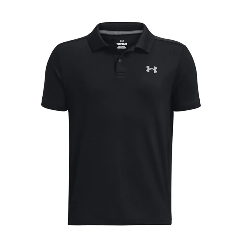 UNDER ARMOUR Performance Boy's Polo (Black)