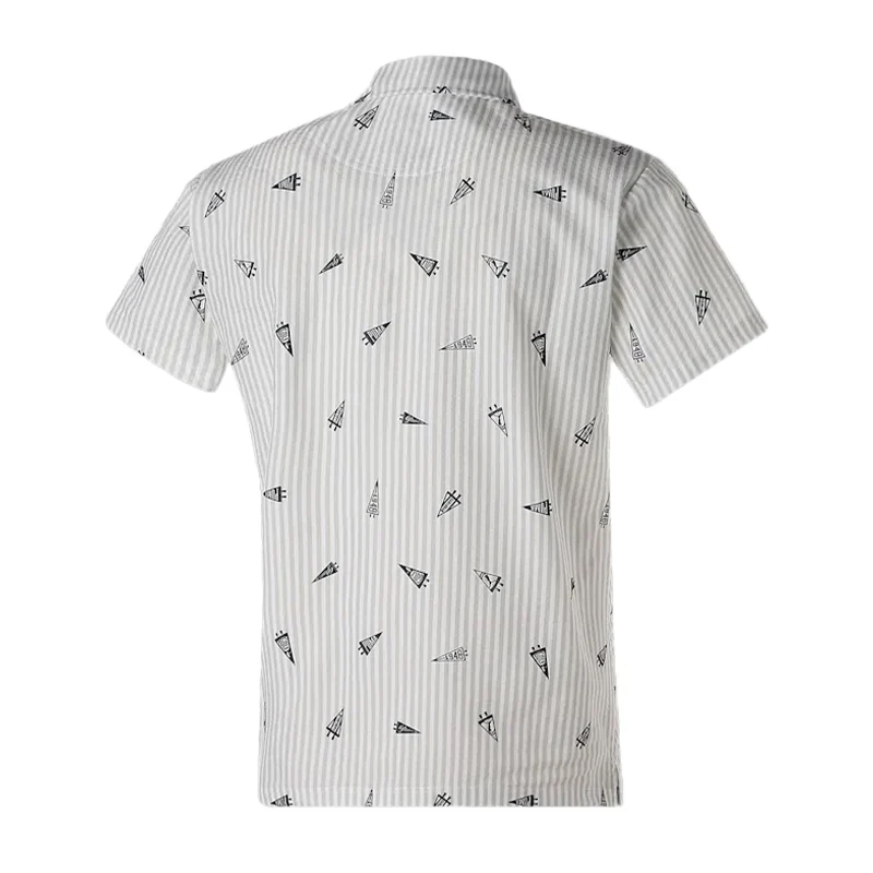 PUMA Flag Print Seersucker Women's Polo (Bright White) - Image 2