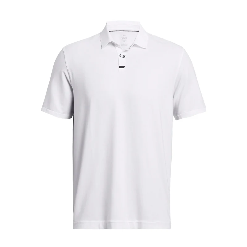 UNDER ARMOUR Tour Tips Bounded Men's Polo (White)