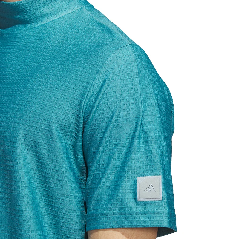 ADIDAS Adicross Mock Neck Men's Polo (Artic Fusion) - Image 3