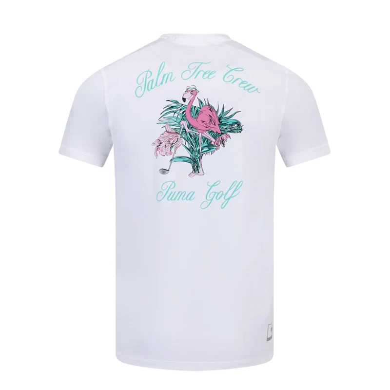 PUMA x PTC Men's Graphic Tee (White Glow) - Image 2
