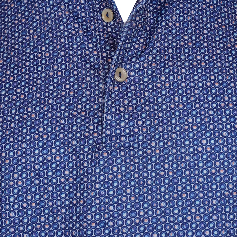 PETER MILLAR Record Revolution Men's Polo (Sport Navy) - Image 3