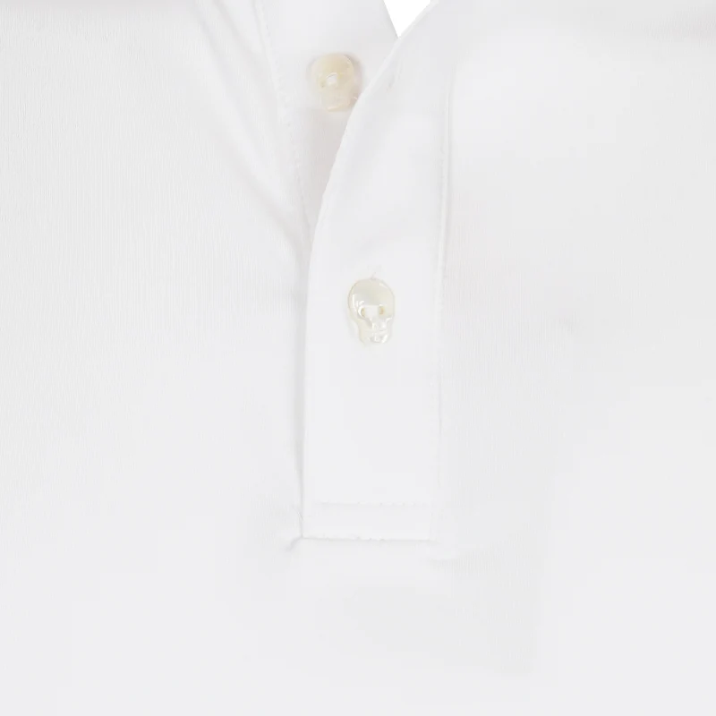 PETER MILLAR Performance Jersey Men's Polo (White) - Image 3