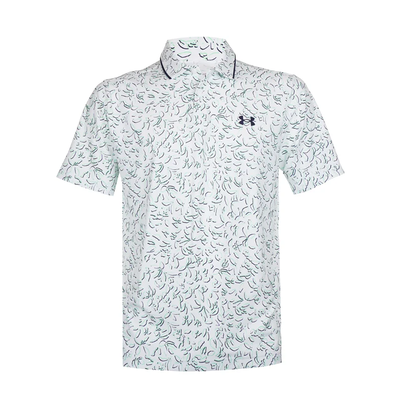 UNDER ARMOUR Iso-Chill Verge Men's Polo (White/Green)