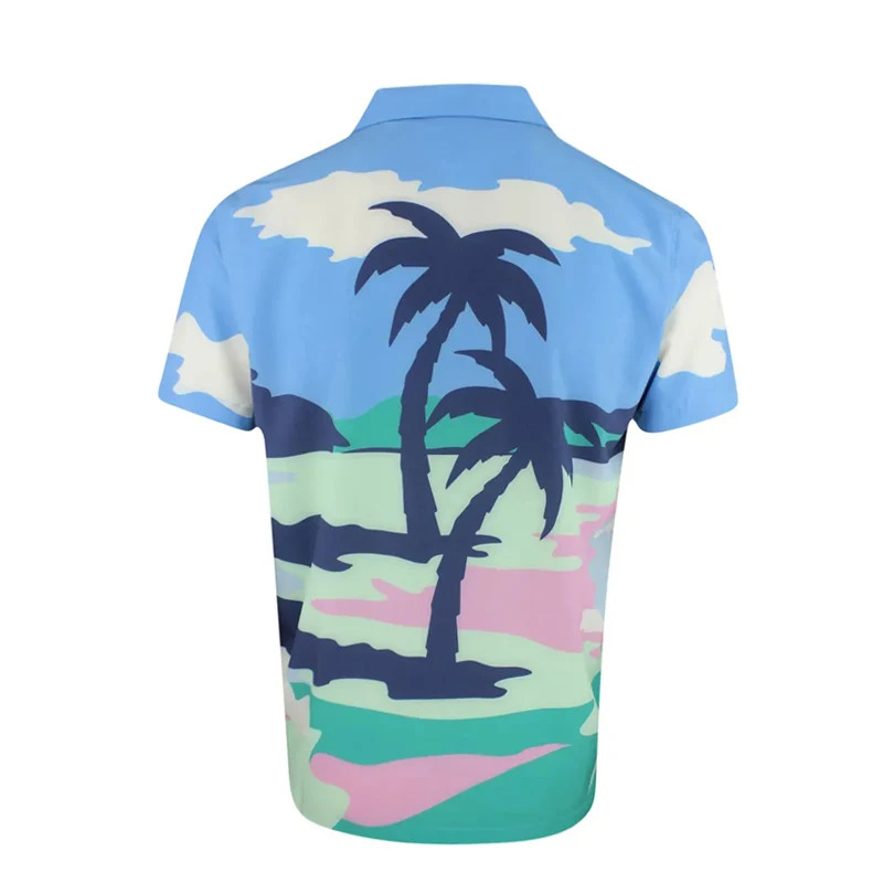 PUMA x PTC Open Collar Printed Men's Shirt (Regal Blue) - Image 2