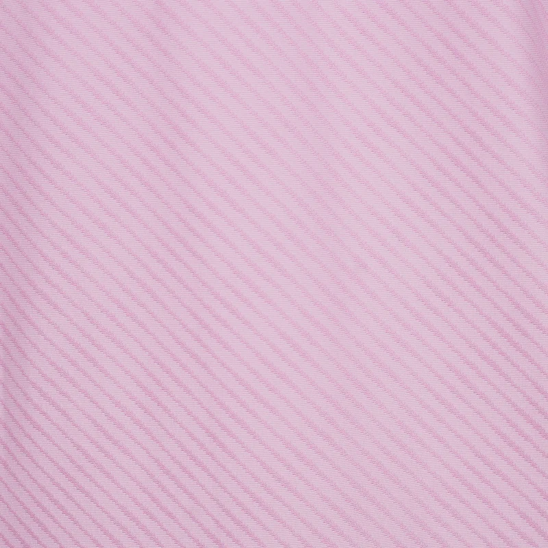PUMA x Arnold Palmer Jacquard Men's Striped Polo (Pale Pink) - Image 4