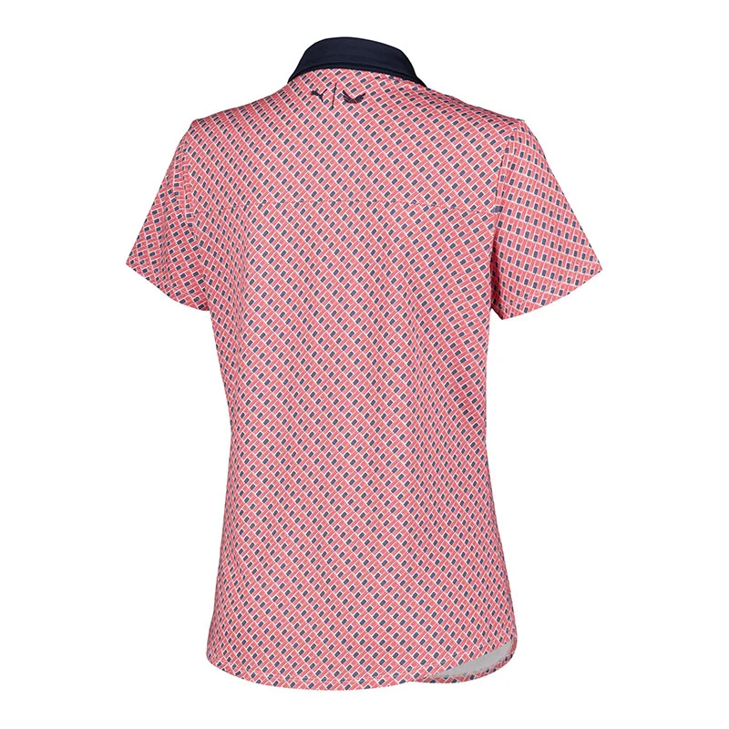 PUMA Volition Multi Flag Women's Polo (Red) - Image 2