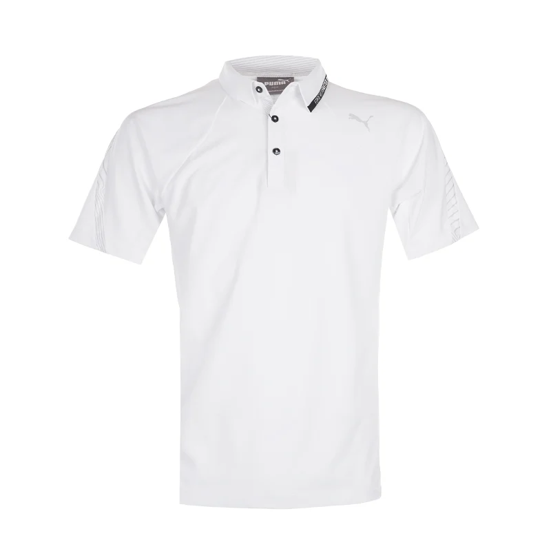 PUMA Japan PF Stretch Hybrid Neck Men's Polo (White)