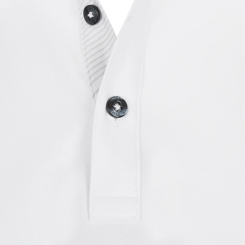 PUMA Japan PF Stretch Hybrid Neck Men's Polo (White) - Image 3