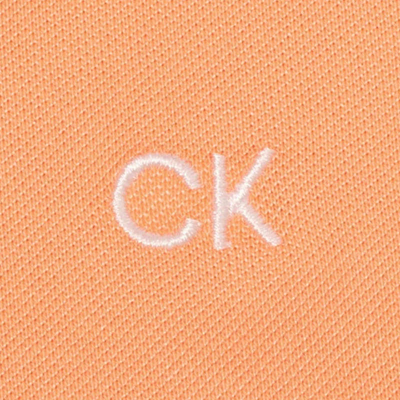 CALVIN KLEIN Delaware Women's Polo (Peach Cobbler) - Image 4