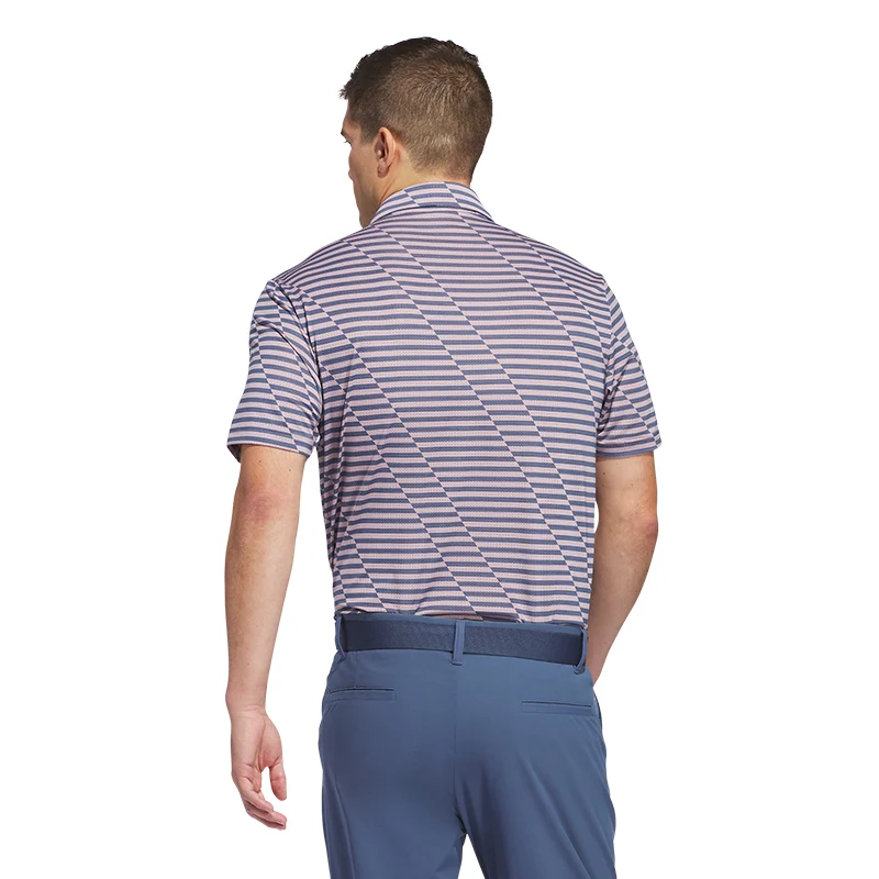 ADIDAS Ultimate365 Mesh Print Men's Polo (Fig) - Image 2