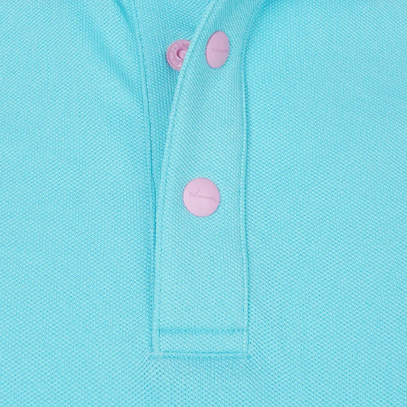HONMA Hype Golf Men's Polo (Turquoise) - Image 3