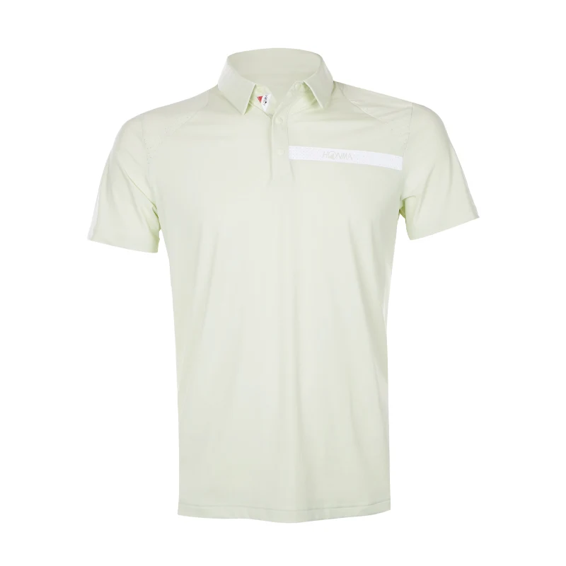 HONMA Performance Men's Polo (Lime Green)