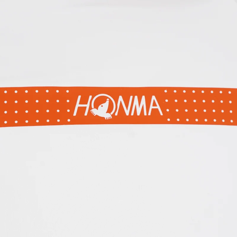 HONMA Performance Men's Polo (White) - Image 4