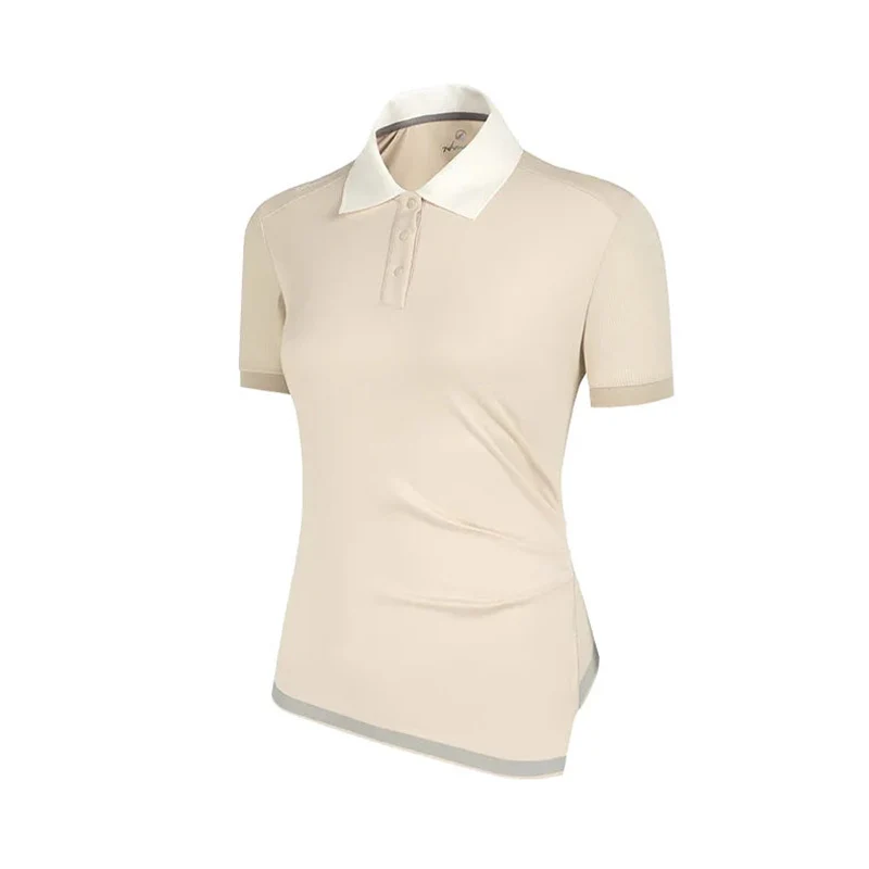 HONMA Hype Golf Women's Polo (Beige)