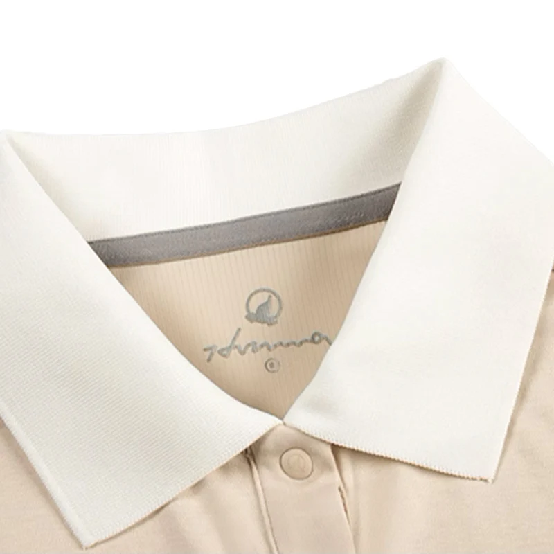 HONMA Hype Golf Women's Polo (Beige) - Image 3
