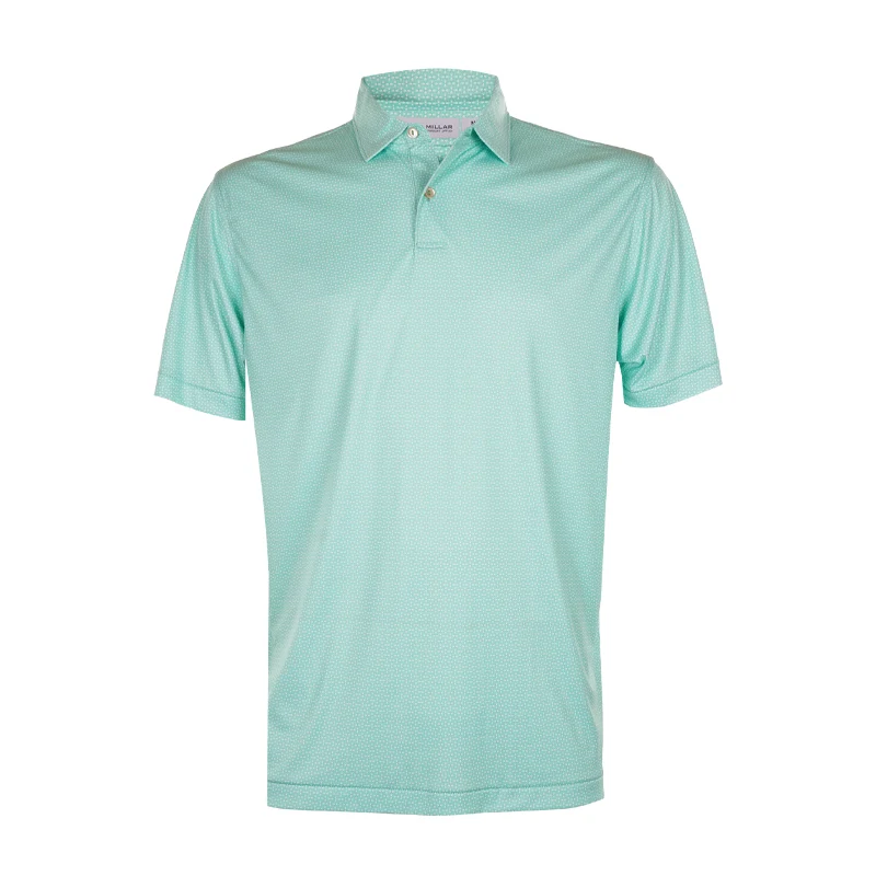 PETER MILLAR Feather Art Men's Polo (Summer Meadow)