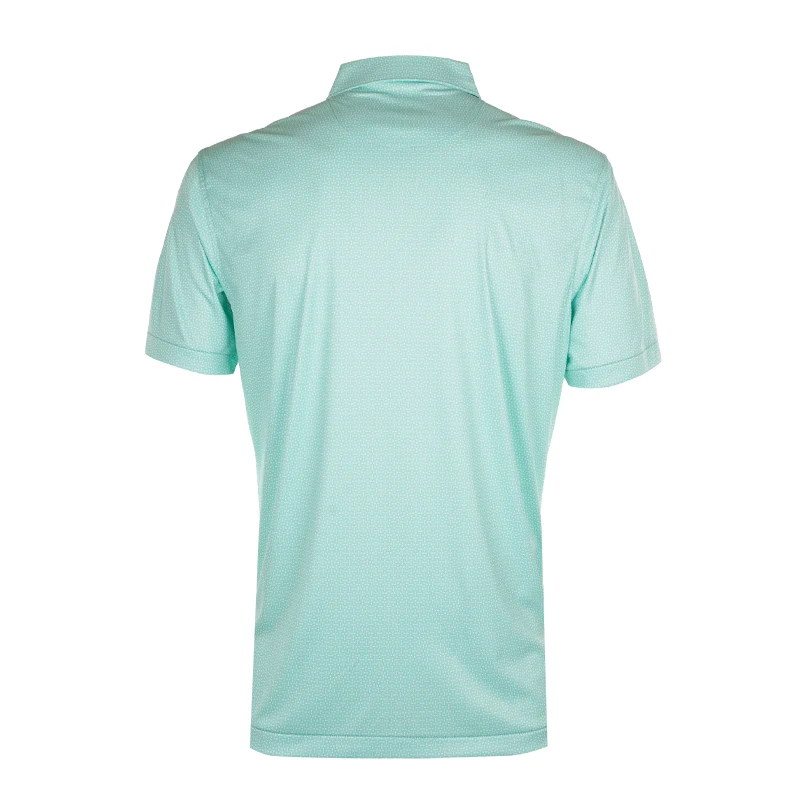 PETER MILLAR Feather Art Men's Polo (Summer Meadow) - Image 2