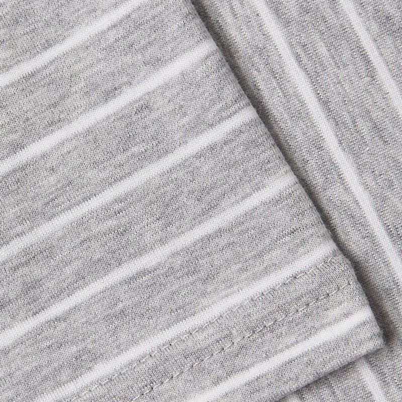PETER MILLAR Colt Striped Men's Short Sleeve Shirt (British Grey) - Image 4