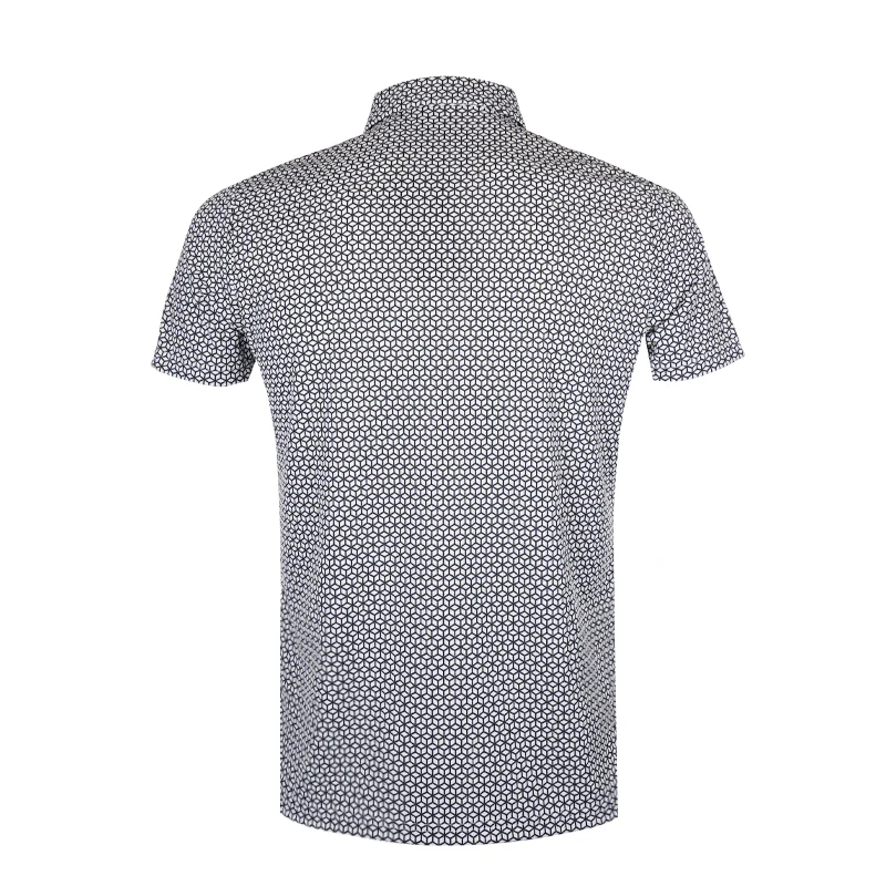 TAYLORMADE T-Ice Hex Men's Polo (White) - Image 2