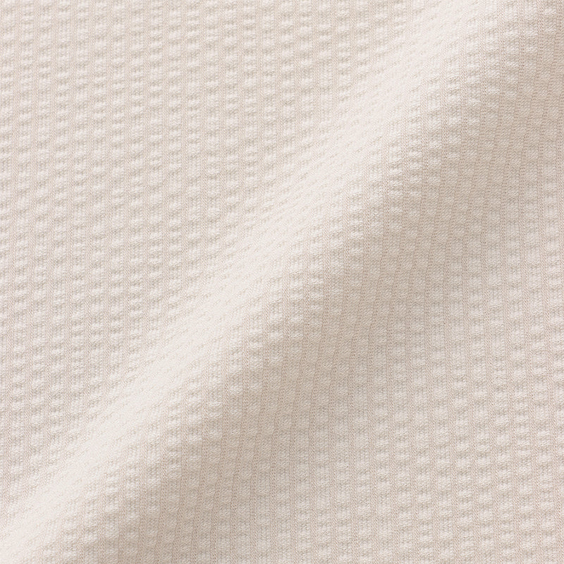TAYLORMADE Seersucker Men's Polo (Ice Beige) - Image 4