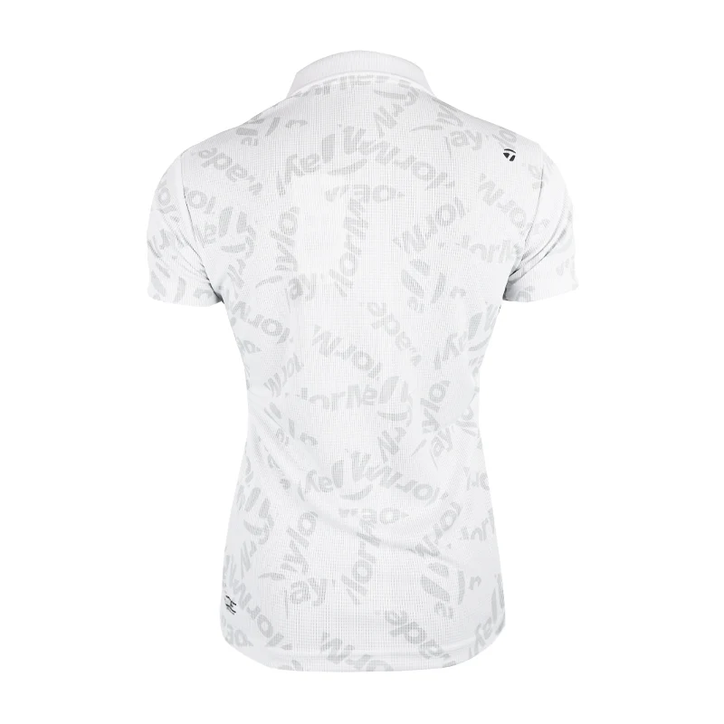 TAYLORMADE T-Ice Graphic Women's Polo (White) - Image 2