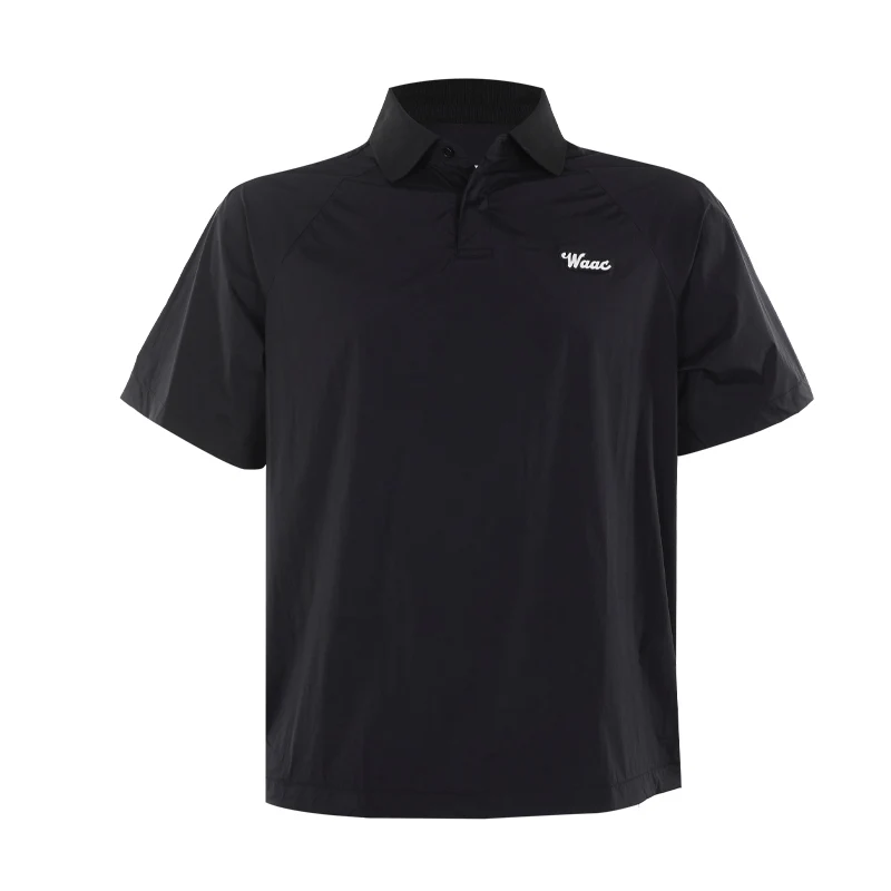 WAAC Korea Logo Hybrid Men's Polo (Black)