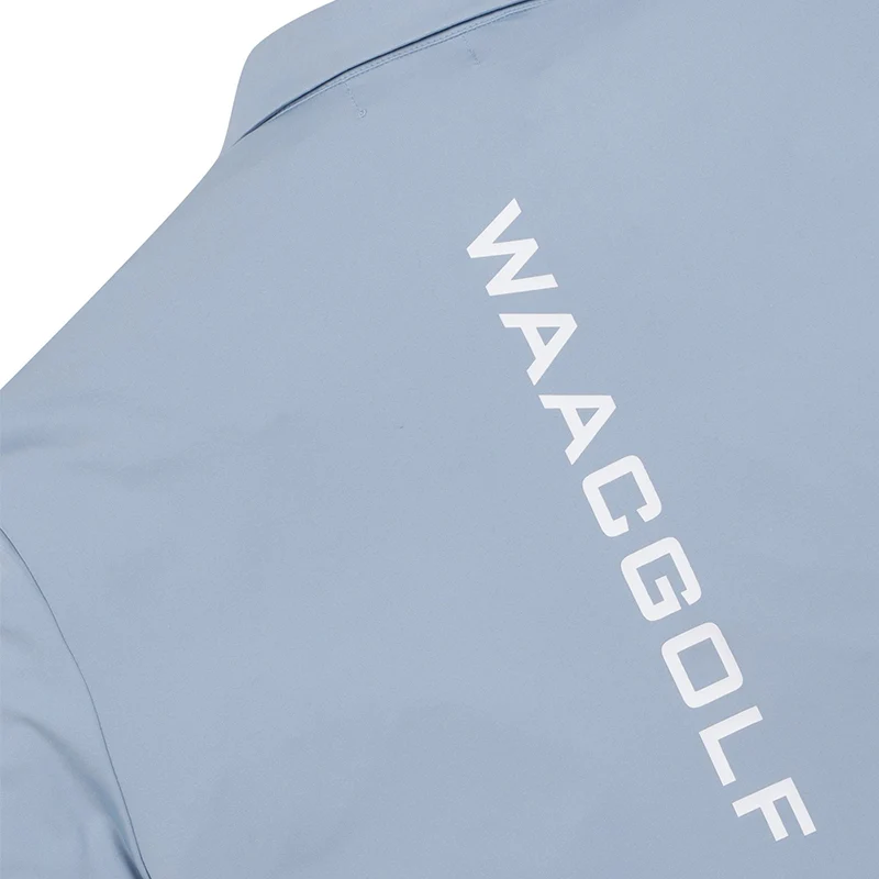 WAAC Korea Players Edition Men's Polo (Light Blue) - Image 4