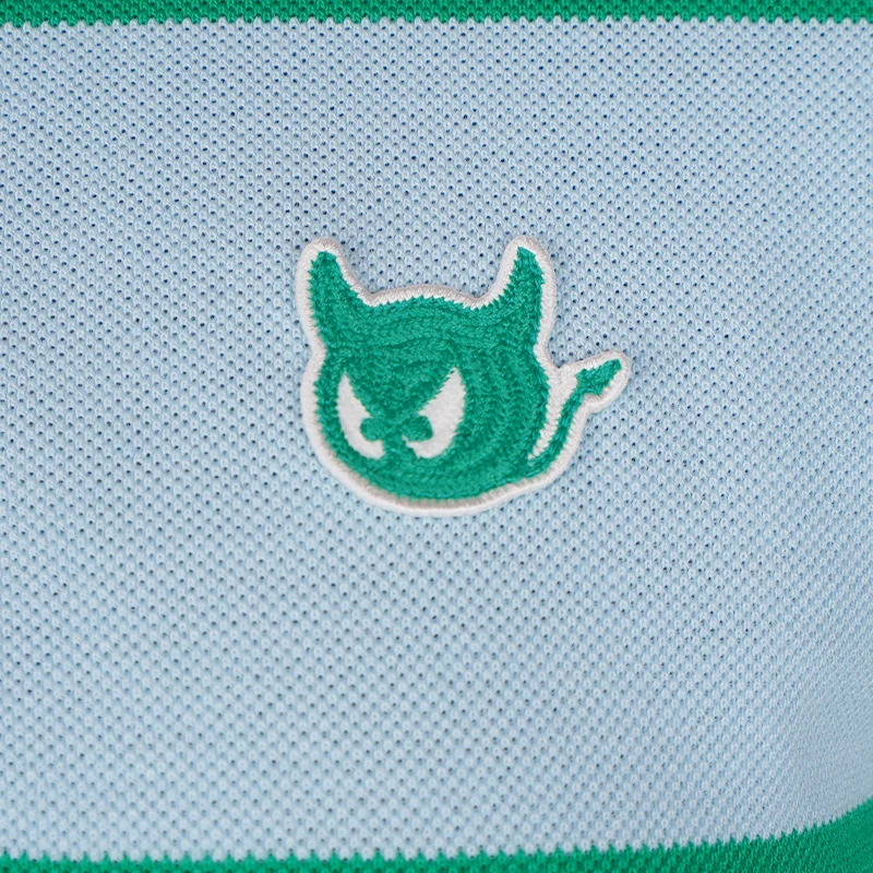 WAAC Korea Waacky Loose Men's Polo (Green) - Image 4