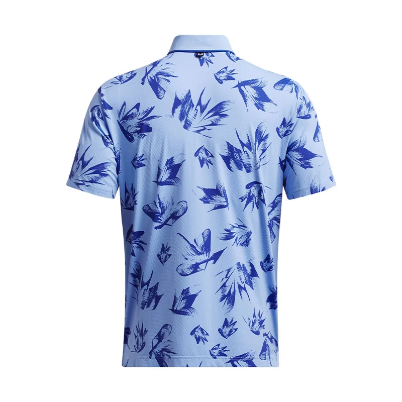 UNDER ARMOUR Iso-Chill Edge Men's Polo (Horizon Blue) - Image 2