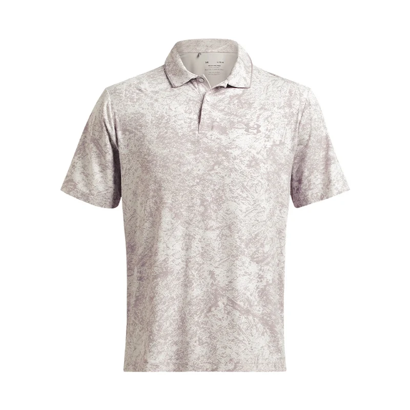 UNDER ARMOUR Iso-Chill Edge Men's Polo (Grey Matter)