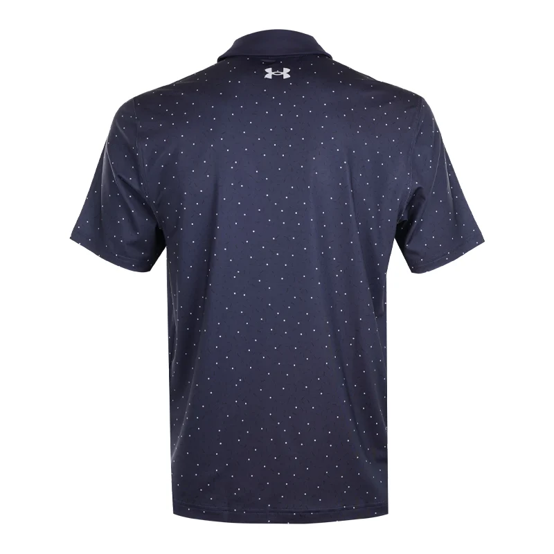 UNDER ARMOUR Under Armour T2G (2024) Men's Polo (Midnight Navy/Black) - Image 2