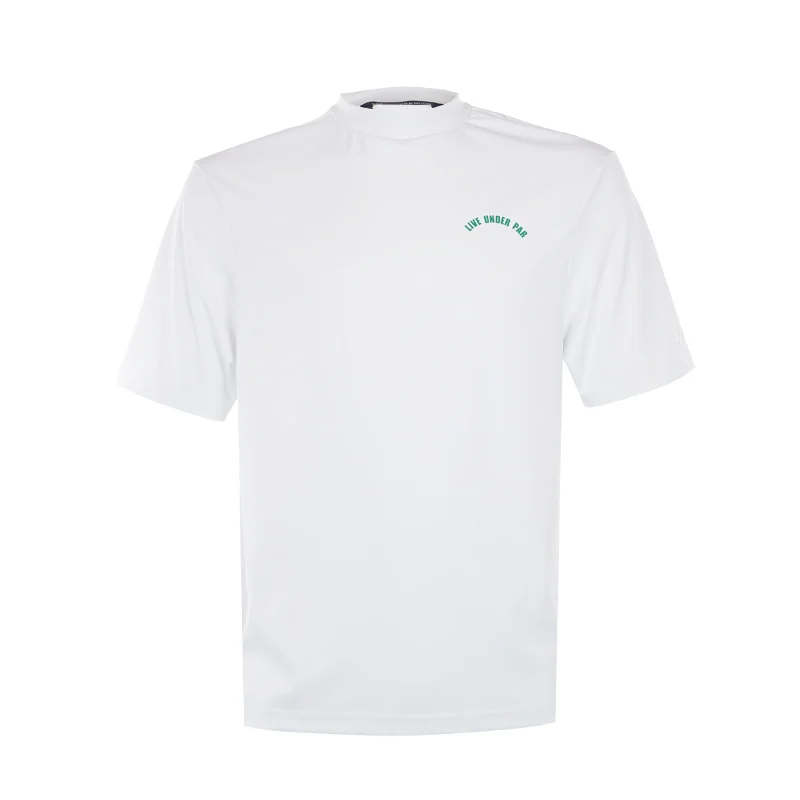 CUTTER & BUCK Oversized Men's Mock Shirt (White)