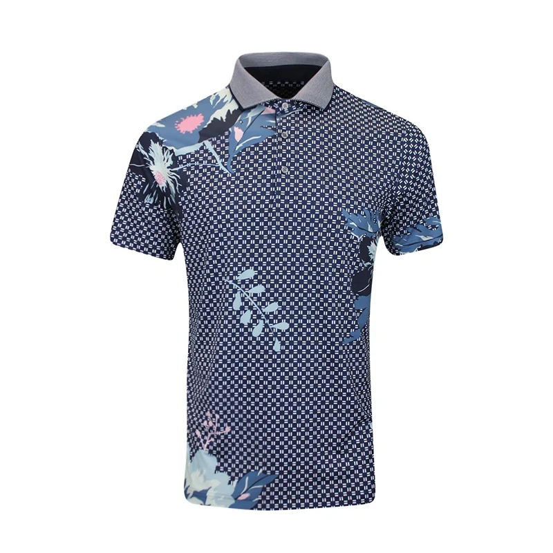 PUMA MATTR Terrance Men's Polo (Deep Navy)