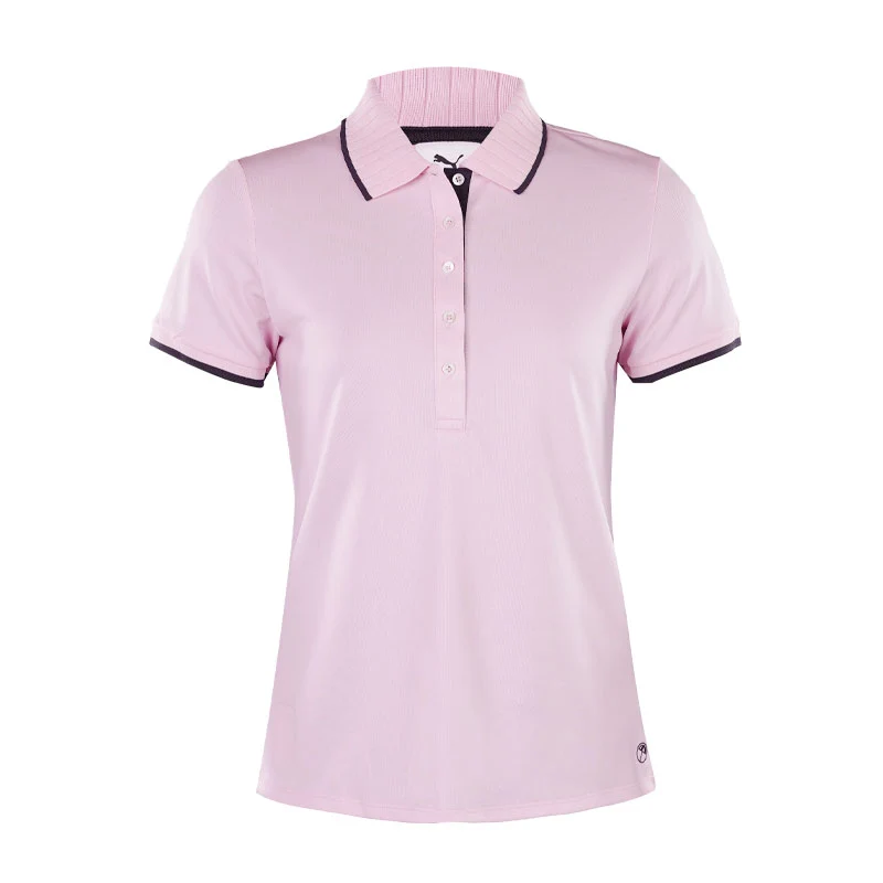 PUMA x Arnold Palmer Pique Women's Polo (Pale Pink)