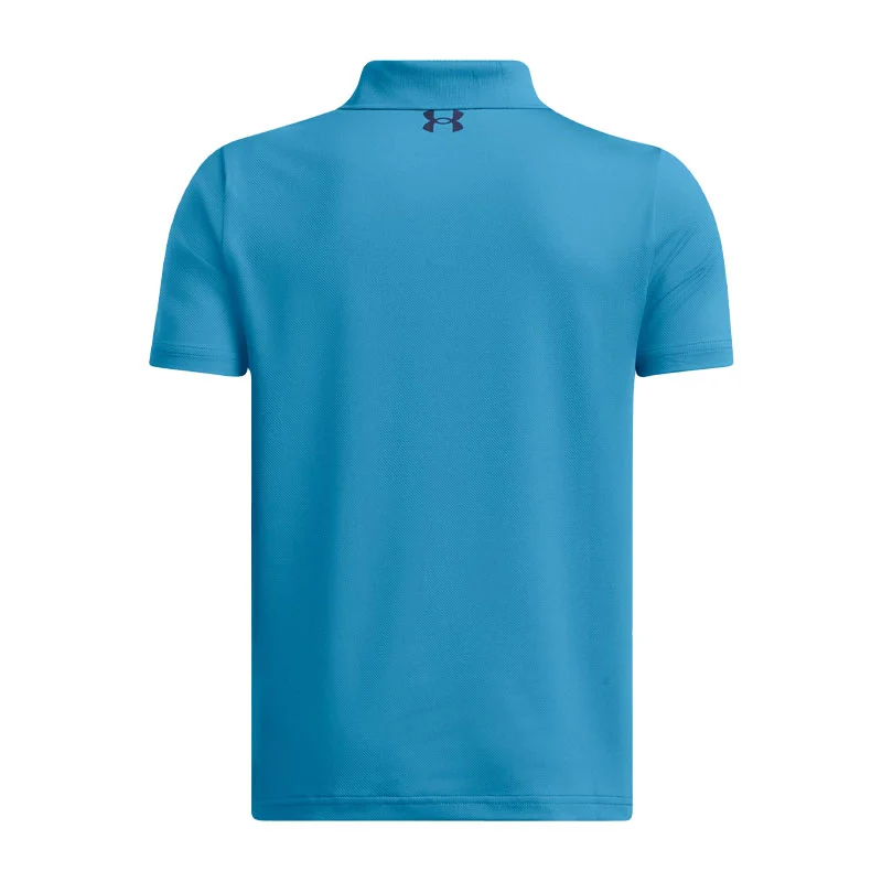 UNDER ARMOUR Performance Boy's Polo (Ether Blue) - Image 2